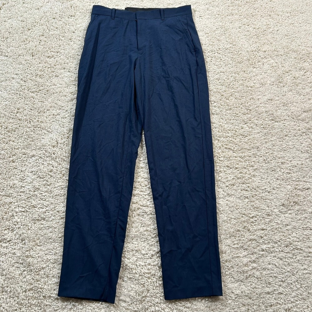 Van Heusen Dress Pants Size 20 Bank Blue Flex Boys Plus Size New with Tags 30x30